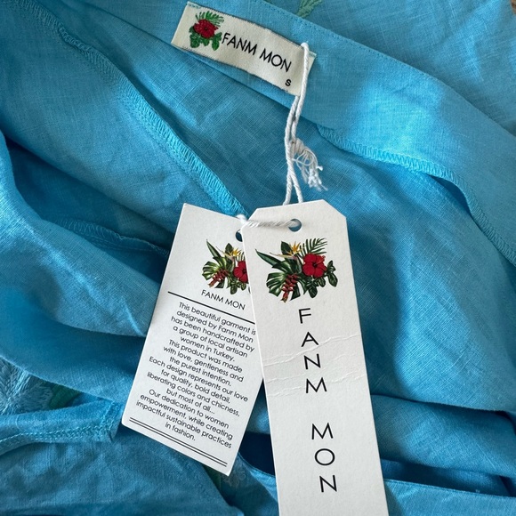 NWT Fanm Mon Baltic Sea Naif Dress in Women's Small - Picture 4 of 7